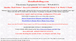 Desktop Screenshot of hamradiobug.com